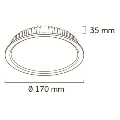 Goya Gy 1773-24 24 Watt Backlight Armatürler