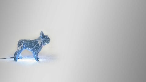 Bouffee Cloud Frenchbulldog Aydınlatma