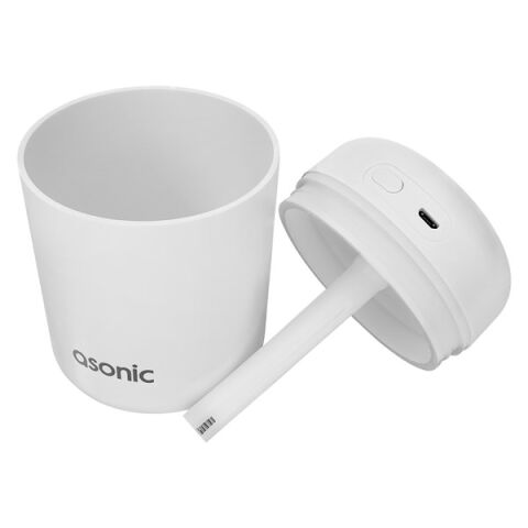 ASONIC HN21 Matte Beyaz 2W 300ML kapasiteli 4 Saat Çalışabilir RGB Mini Oda Nemlendirici