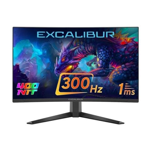EXCALIBUR 27'' VA E27FVC-E 1MS 300Hz HDMI-DP Kavisli Gaming Monitör (1920 X 1080)