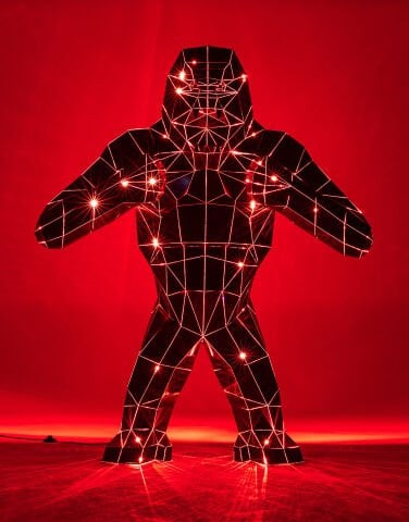 Bouffee Cloud Goril Aydınlatma