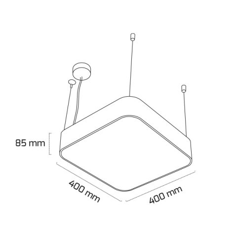 Goya Gy 8115-40 36 Watt Sarkıt Linear Armatür