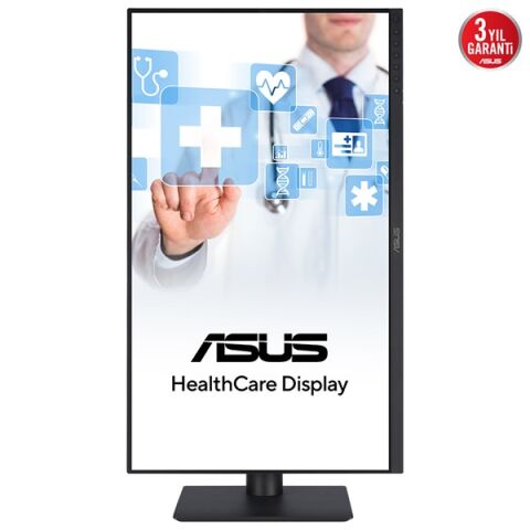 ASUS 23.8'' IPS HEALTCARE HA2441A 5MS 75HZ HDMI-DP TYPEC SAĞLIK MONİTÖRÜ 2560X1440