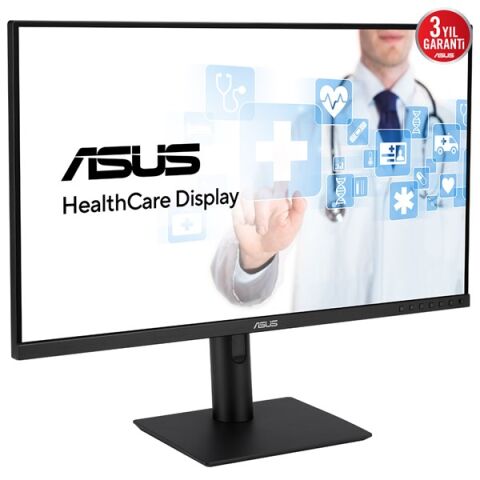 ASUS 23.8'' IPS HEALTCARE HA2441A 5MS 75HZ HDMI-DP TYPEC SAĞLIK MONİTÖRÜ 2560X1440