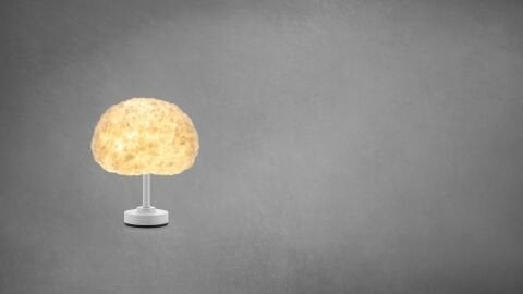 Bouffee Cloud Şarjlı Abajur Bulut Aydınlatma Gün Işığı Beyaz Tek Ayak