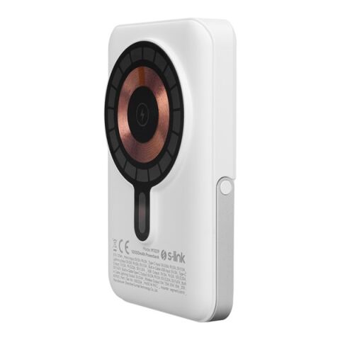 <![CDATA[S-LINK M1029 10000mAh Magsafe 15W HSC22.5W+PD20W+QC3.0 Beyaz LCD Taşınabilir Şarj Cihazı Powerbank]]>