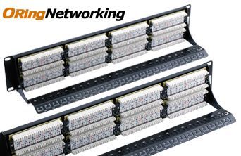 ORing Networking PPC6U48S UTP Cat6 48 Port Patch Panel - Straight 2U