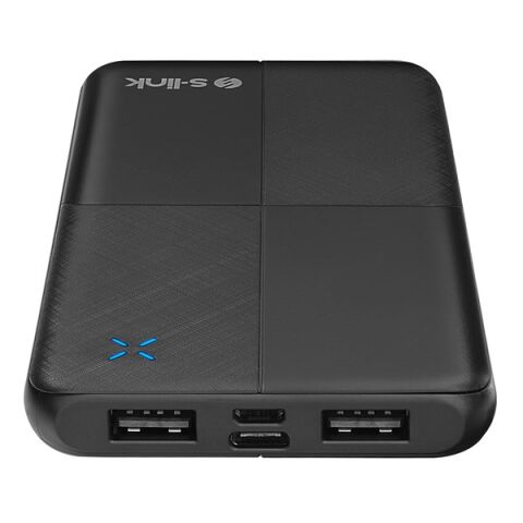 <![CDATA[S-LINK IP-G12N 10000mAh Micro+Usb+ Type-C Giriş+Çıkış Siyah Taşınabilir Pil Şarj Cihazı Powerbank]]>