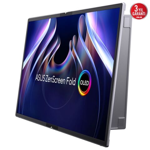 ASUS 17.3'' OLED ZEN SCREEN FOLD MQ17QH 0.2MS 60HZ mHDMI-TYPEC KATLANABİLİR TAŞINABİLİR MONİRTÖR 2560X1920
