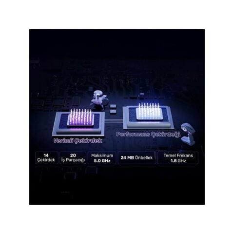RAXIUS MP M1A İ9 3080-129H001 CORE i9 12900H 64GB RAM 2TB NVME RTX 3080 FDOS GAMING MINI PC
