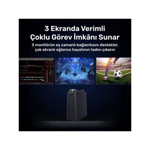 RAXIUS MP AM08 PRO R5 660M-66H002 RYZEN 5 6600H 16GB RAM 512GB NVME FDOS MINI PC