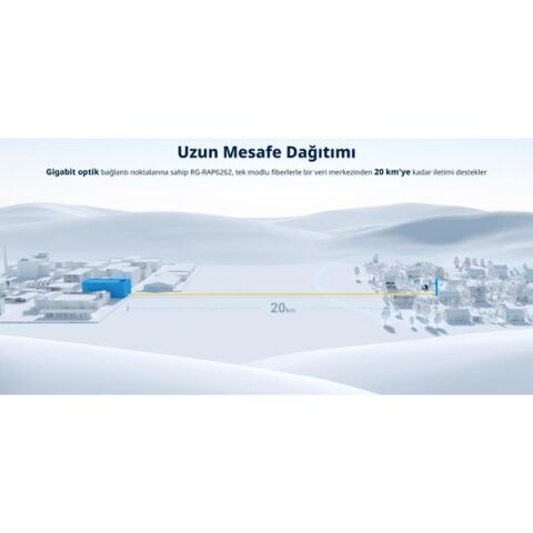 RUIJIE REYEE RG-RAP6260(H) AX6000 GIGABIT 300METRE  HARİCİ ACCESS POINT