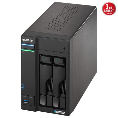 <![CDATA[ASUSTOR AS6702T-16GB CELERON QC N5105 16GB RAM-2-diskli Nas Server (Disksiz)]]>