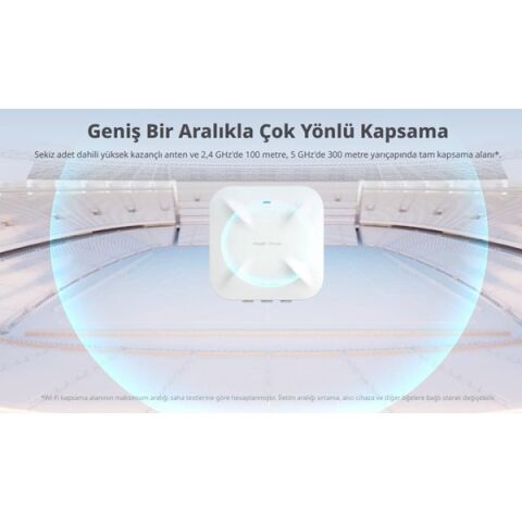 RUIJIE REYEE RG-RAP6260(H) AX6000 GIGABIT 300METRE  HARİCİ ACCESS POINT