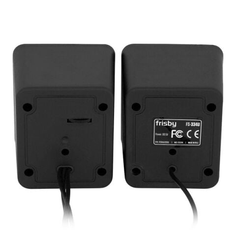 FRISBY FS-334U 1+1 USB Siyah/Beyaz Hoparlör