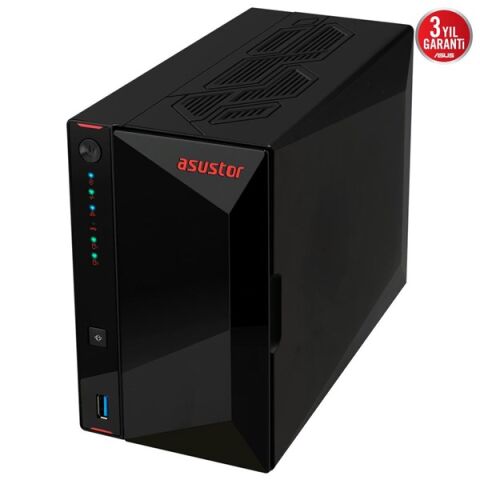 <![CDATA[ASUSTOR AS5402T-8GB CELERON N5105-8GB RAM-2-diskli Nas Sunucu (Disksiz)]]>