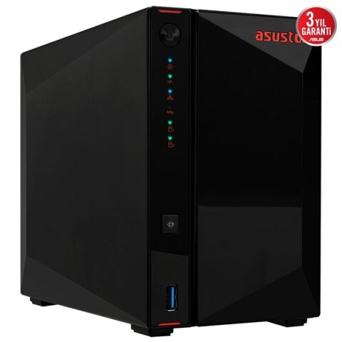 <![CDATA[ASUSTOR AS5402T-8GB CELERON N5105-8GB RAM-2-diskli Nas Sunucu (Disksiz)]]>