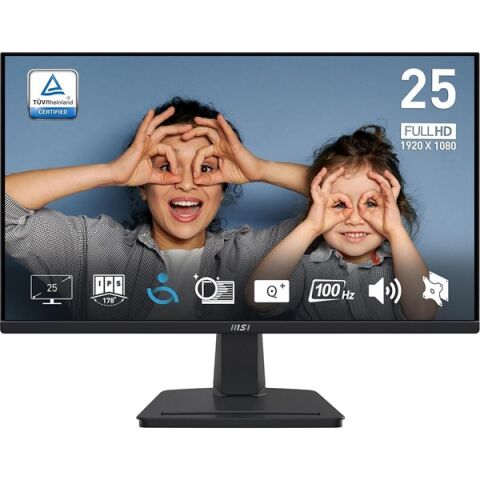 MSI 24.5'' FLAT IPS PRO MP251 E2 1MS 120HZ HDMI-DP EV İŞ MONİTÖRÜ 1920X1080