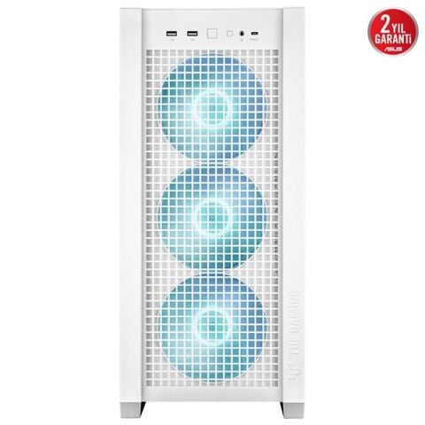 ASUS TUF GAMING GT302 GAMING MINI ITX PC KASASI BEYAZ