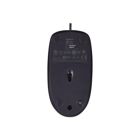 LOGITECH 910-006652 M100 KABLOLU SİYAH MOUSE