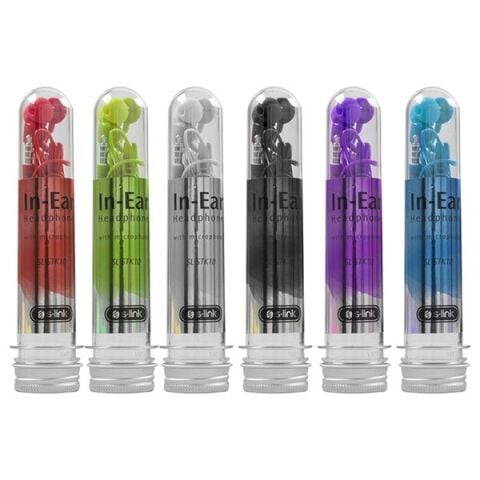 S-link SL-STK10 30'lu stand set 8*Beyaz + 8*Siyah + 5*Krımızı 3*Mor + 3*Mavi + 3*Yeşil Kulak İçi Mikrofonlu Kulaklık