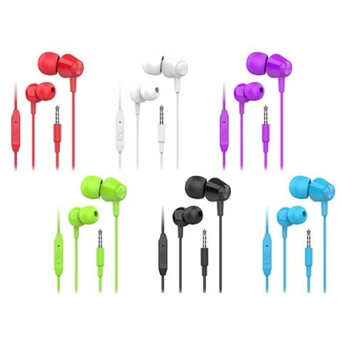 S-link SL-STK10 30'lu stand set 8*Beyaz + 8*Siyah + 5*Krımızı 3*Mor + 3*Mavi + 3*Yeşil Kulak İçi Mikrofonlu Kulaklık