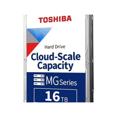 TOSHIBA 3.5'' 16TB MG09ACA16TE 7200 RPM 512MB SATA-3 NAS ve Güvenlik Diski