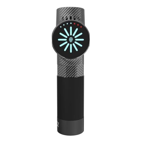 Everest EV-MT52 Karbon Fiber/Siyah 24V 2500 mAh Fırçasız Motor 3960 RPM Hız 10 Başlıklı Kablosuz Sporcu Masaj Tabancası