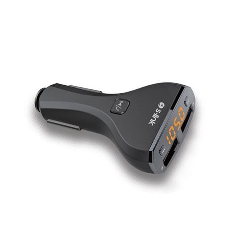 <![CDATA[S-link SL-BT30 MP3 Usb + Bluetooth Destekli 2*Usb 2.1A Fm Transmitter]]>