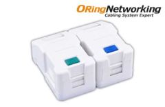 ORing Networking WO-FP121 1 Port Face Plate 45x45mm