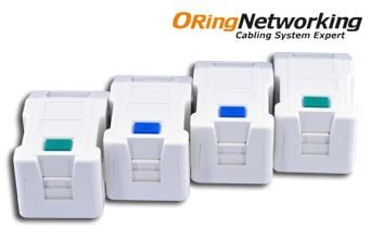 ORing Networking WO-FP121 1 Port Face Plate 45x45mm