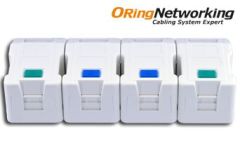ORing Networking WO-FP121 1 Port Face Plate 45x45mm