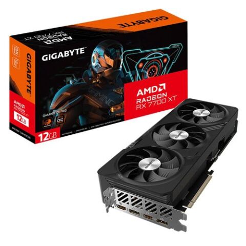 GIGABYTE 12GB RX7700XT GV-R77XTGAMING OC-12GD 192bit HDMI-DP PCIE 4.0