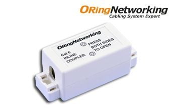 ORing Networking ICC6U-D CAT6 Inline Coupler