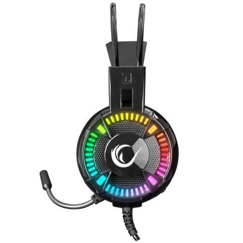 Rampage STYLES Siyah USB 7.1 Version RGB Oyuncu Mikrofonlu Kulaklık
