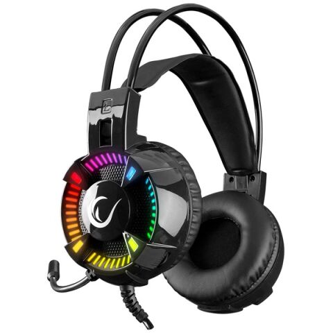 Rampage STYLES Siyah USB 7.1 Version RGB Oyuncu Mikrofonlu Kulaklık