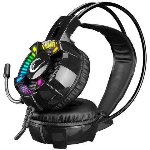 Rampage STYLES Siyah USB 7.1 Version RGB Oyuncu Mikrofonlu Kulaklık