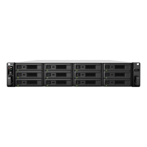 <![CDATA[SYNOLOGY RS3621X PLUS XEON D-1541-8GB ECC UDIMM-12-diskli Rack Nas Sunucu]]>