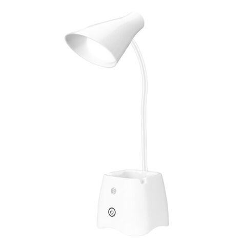 <![CDATA[S-link SL-M9052 Beyaz 14 Ledli 3V 500mAh Kalemlikli Masa Lambası]]>