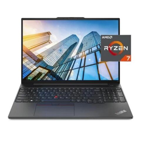 LENOVO 16'' WUXGA THINKPAD E16 G1 21JT0017TX RYZEN 7 7730U-16GB RAM-512GB NVME-FDOS