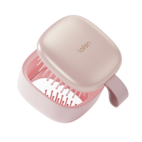 LAIFEN CUSHION Taşınabilir Pembe Hava Yastığı Tarağı/ Comb