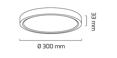 Goya Gy 1883-24 24W Sıva Üstü LED Panel Armatür