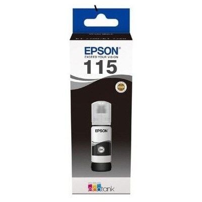 EPSON C13T07C14A (115) Siyah 70ml Tanklı Sistem Mürekkebi