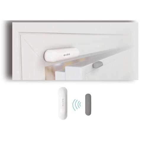 S-Link Swapp SL-EG01 Akıllı Ev Güvenliği Kablosuz Kapı Pencere Manyetik Sensör Wifi TUYA Destekli