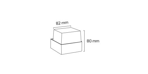 Goya Gy 7229 5 Watt  Plastik Gövdeli Duvar Aplik