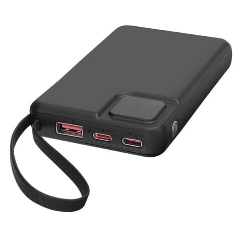 NCT PLUS OMI Series P10 10000mAh PD20W + QC3.0 18W 15W Magsafe + Watch Siyah LCD Taşınabilir Pil Şarj Cihazı Powerbank