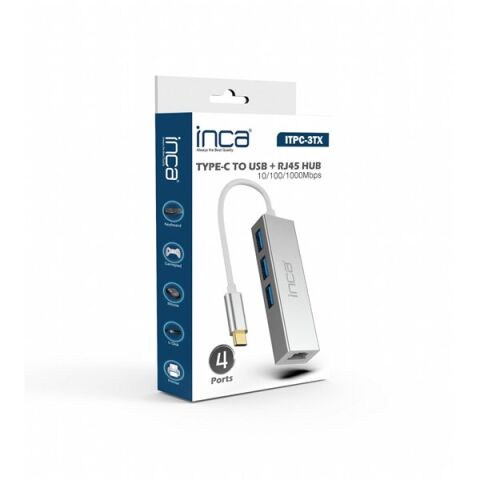 <![CDATA[INCA ITPC-3T Gigabit USB Çoklayıcı USB 3.0 Ethernet]]>