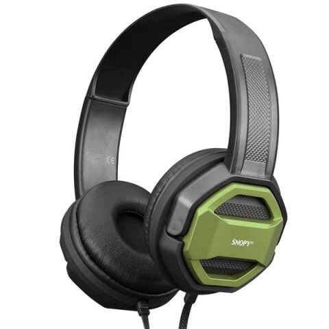 <![CDATA[Snopy SN-101 BONNY Yeşil PC&Telefon Mikrofonlu Kulaklık]]>