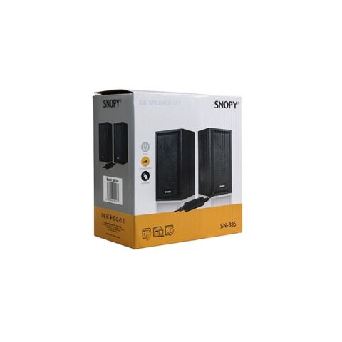 Snopy SN-385 2.0 USB 5V 80dB Siyah 2.5'' 3W*2 Speaker