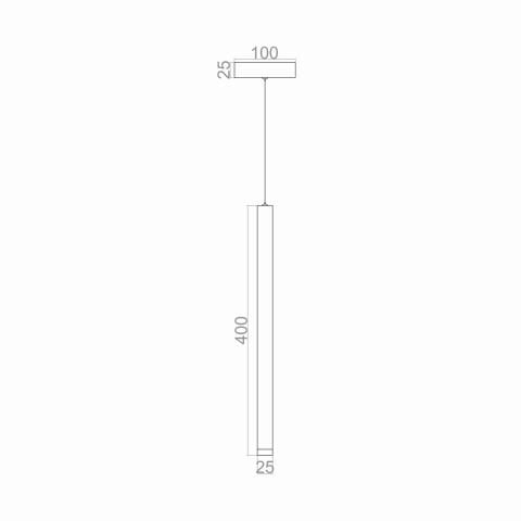 Sarkıt Led Avize Lux Rod PLA83000 Led Avize